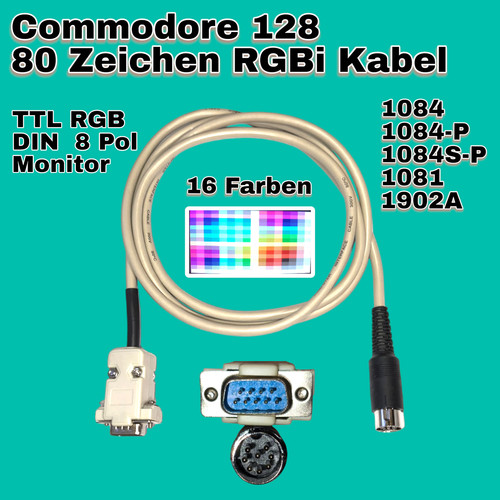 Commodore 128 caratteri 16 - commodore,