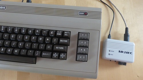 Sd2iec per commodore c128 - sd2iec,