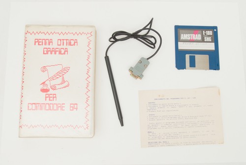 Commodore 128 penna ottica - commodore,