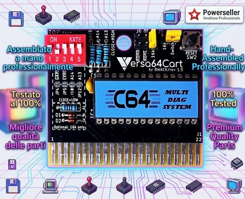 Commodore c64 8in1 - ✅,