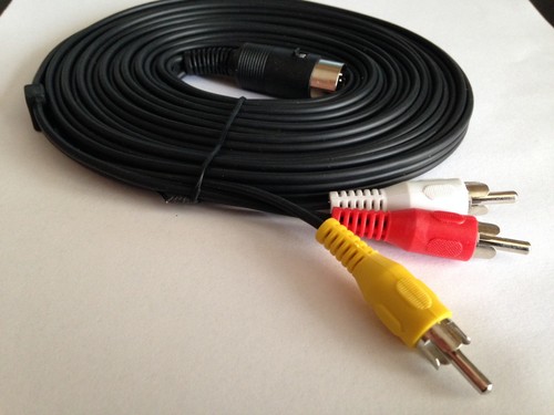 Cavo din audio video rca - din,