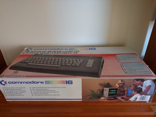 Commodore boxed - commodore, 16