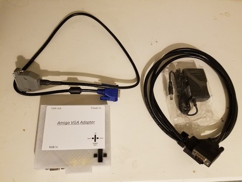 Commodore amiga db23 - db23, rgb