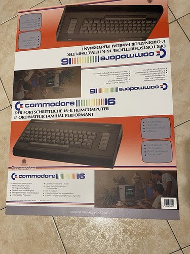 Commodore sleeve cartone - 16,