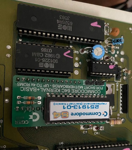 Commodore 64c kernal - kernal+basic, rom