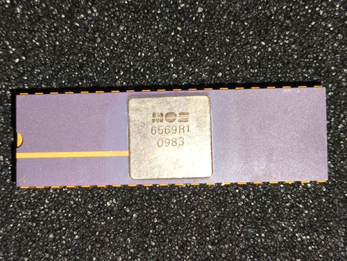 Mos 6569r1 vic video chip - mos,