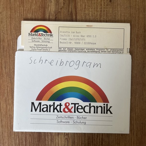 Disco floppy libro c64 - disco,