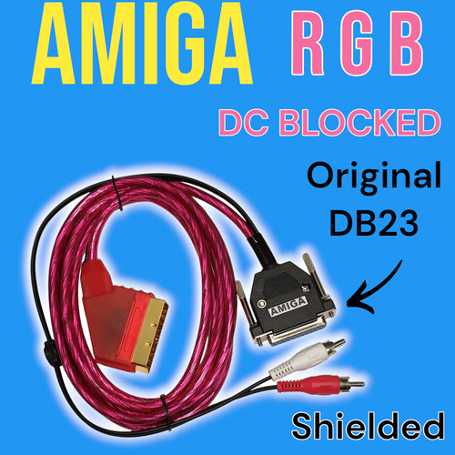 Amiga rgb cavo - amiga, scart